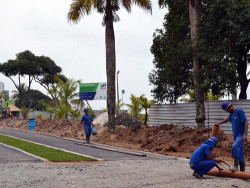 Revitalização na orla de Caiobá vai até abril